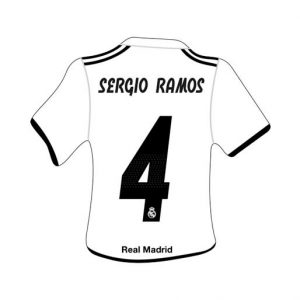 Merchandising Real Madrid Camiseta Sergio Ramos